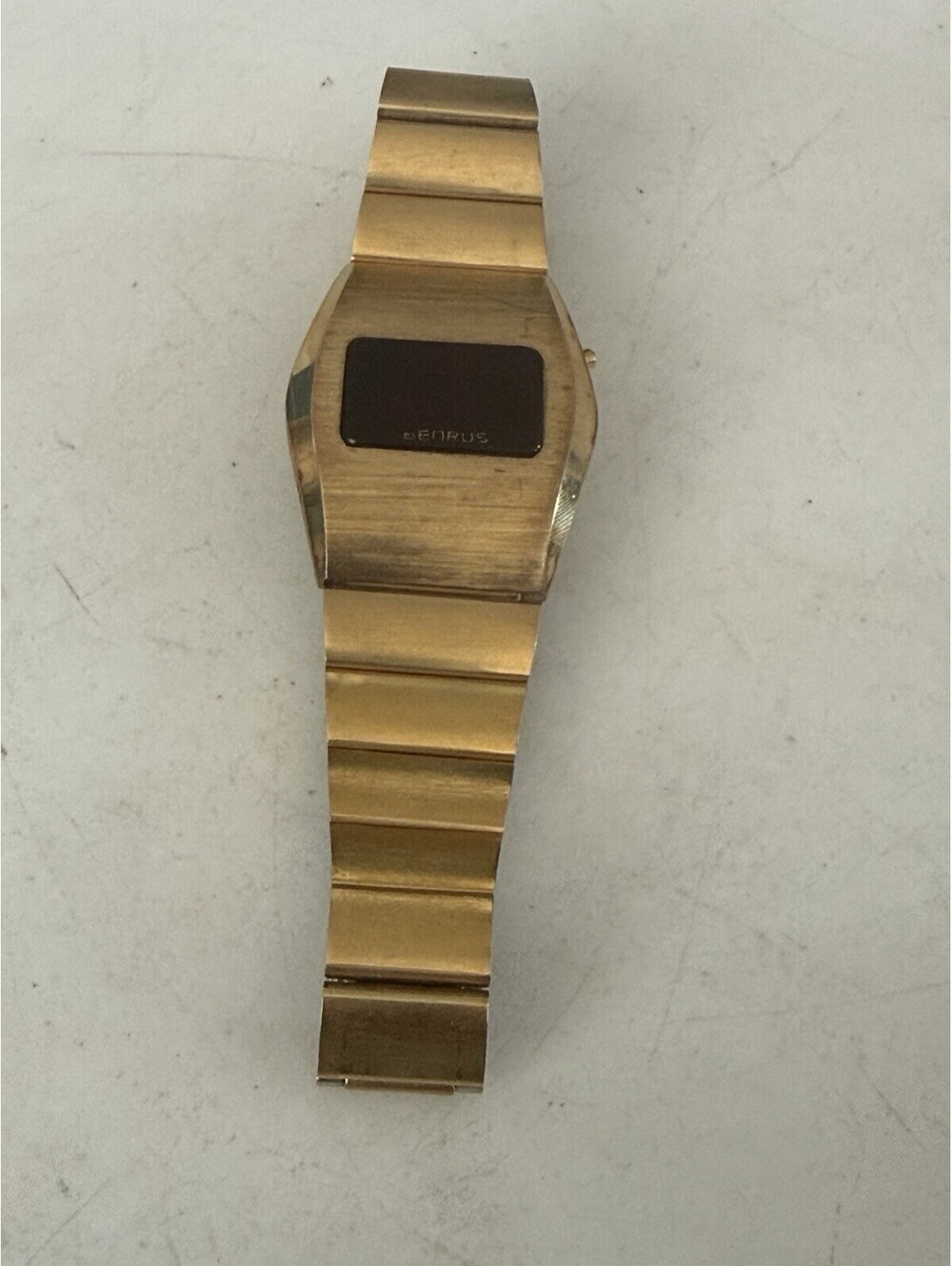 BENRUS  QUARTZ LED Digital Quartz Men's Watch With New Battery